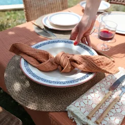 6 Assiettes À PâtesAmatxi 28Cm En FaienceBlanc