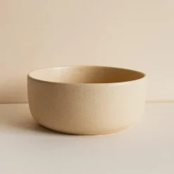 6 Assiettes CoupesArita 15Cm En Grès Beige