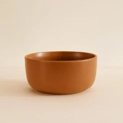 6 Assiettes CoupesArita 15Cm En GrèsMarron