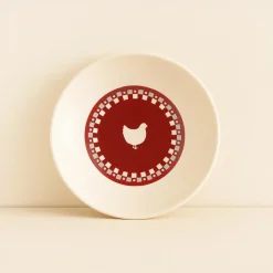 6 Assiettes CreusesGallina 20Cm En Grès