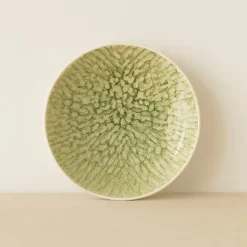 6 Assiettes CreusesJade 20.5Cm En Grès