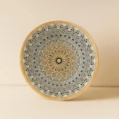 6 Assiettes DessertsByzance 20Cm EnPorcelaine