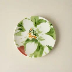 6 Assiettes DessertsFloralux 21Cm EnPorcelaine