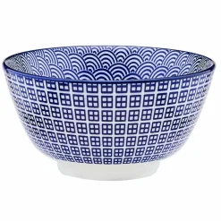 6 Bols apéritif Pattern Dark blue bleu foncé - D.12 cm