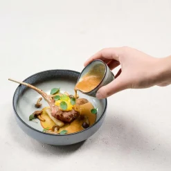 6 Bols en Grès Provence verts - 15.5x6 cm