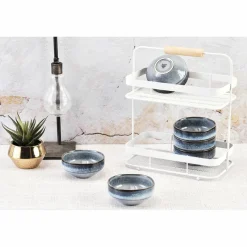 6 Bols Genesis bleus - D.11 cm