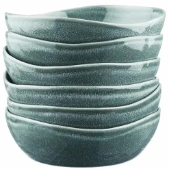 6 Bols Magma bleus - 18.5 cm