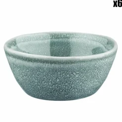 6 Bols Magma bleus - D.9 cm