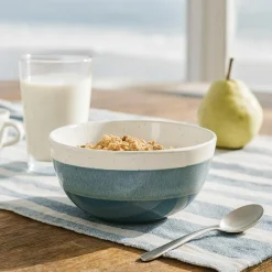 6 Bols Riga Bleu57Cl En Grès