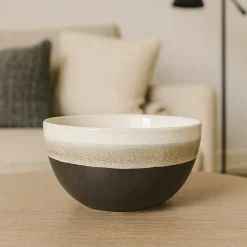 6 Bols Riga Marron57Cl En Grès