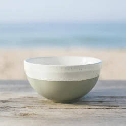 6 Bols Riga VertAmande 57Cl En Grès