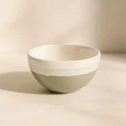 6 Bols Riga VertAmande 57Cl En Grès