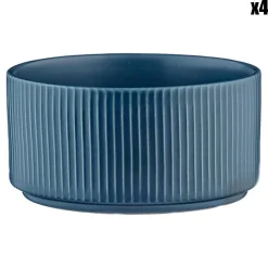 4 Bols Scandi bleu marine - 40 cl