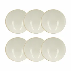 6 Coupelles Nuance15Cm En PorcelaineBlanc