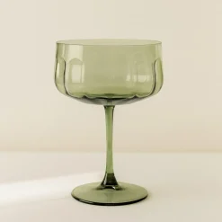 4 Coupes Riviera36.5Cl En Verre Vert