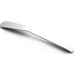 2 couteaux à beurre Signature argentés