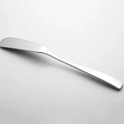 12 Couteaux à beurre Signature argentés - 16.4 cm