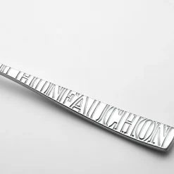 12 Couteaux à beurre Signature argentés - 16.4 cm