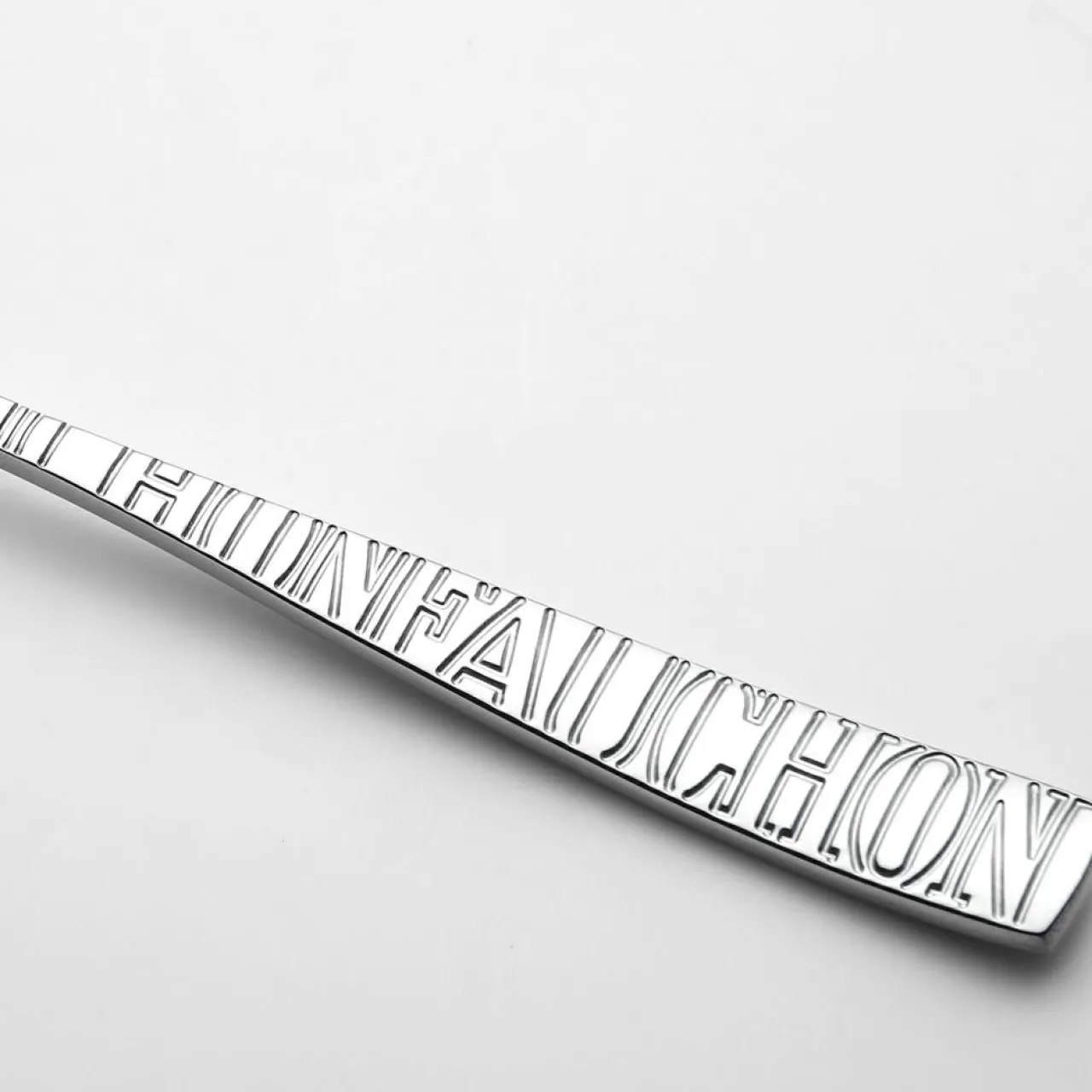 12 Couteaux à beurre Signature argentés - 16.4 cm