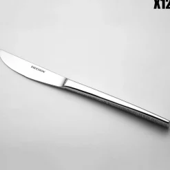 12 Couteaux à entremets Signature argentés - 20.5 cm