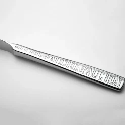 12 Couteaux à entremets Signature argentés - 20.5 cm