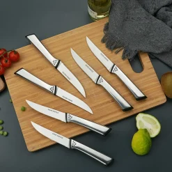 6 Couteaux Cut noirs