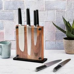 6 Couteaux de cuisine Jona inox mat