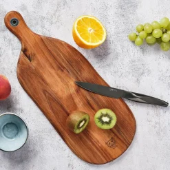 6 Couteaux de cuisine Larus - 6 pièces gris métal