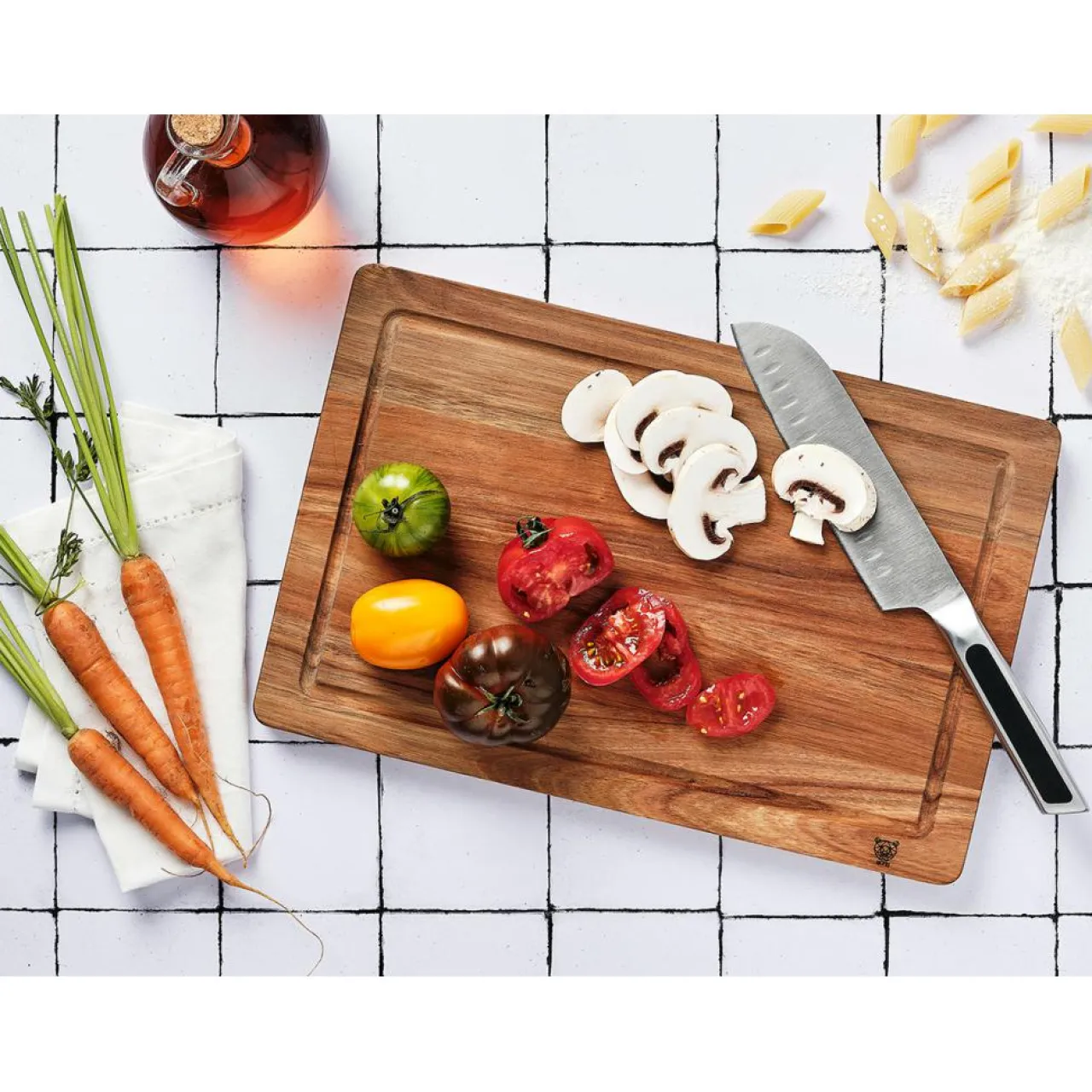 6 Couteaux de cuisine Loki inox mat