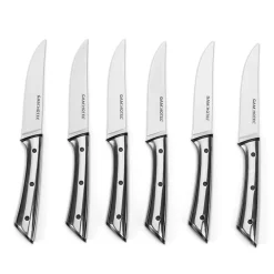 6 Couteaux Sharp noirs