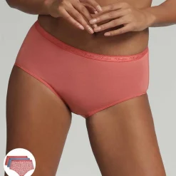 3 Culottes Coton Bio multicolores