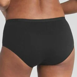 2 Culottes en Coton Bio noires