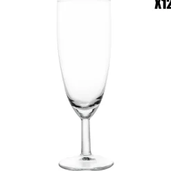12 Flûtes à Champagne Ballon transparentes - 15cl