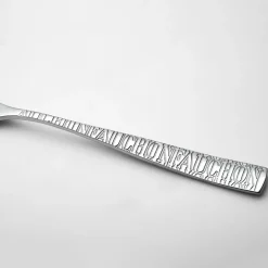 12 Fourchettes à entremets Signature argentées - 18.6 cm