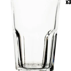 3 Gobelets Icon transparents - 37cl