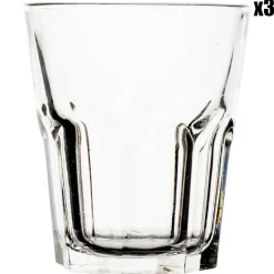 3 Gobelets Icon transparents - 27cl