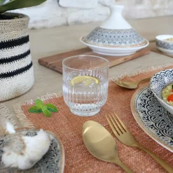 6 GobeletsNagoya Forme Basse33Cl En Verre