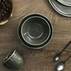 4 Mugs black forest noirs - 30 cl