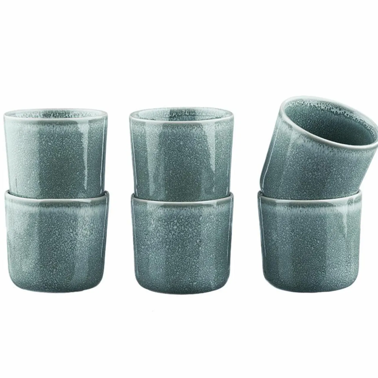 6 Mugs Magma bleus - 20 cl