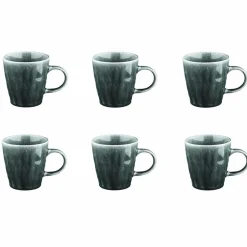 6 Mugs Moon bleu nuit - 40 cl
