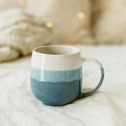 6 Mugs Rita Bleu44Cl En Grès