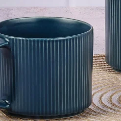 4 Mugs Scandi bleu marine - 50 cl