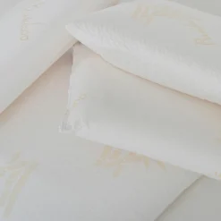 4 Oreillers à Mémoire de forme BIO blancs - 40x60 cm