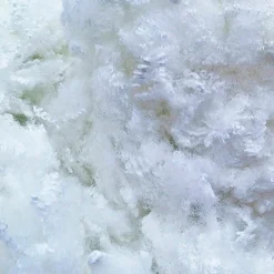 2 Oreillers Alaska à Fibres creuses polyester blancs - 65x65 cm