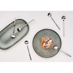 6 Petites cuillères Abel inox mat