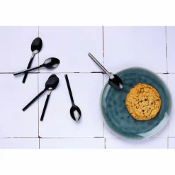 6 Petites cuillères Emund noires