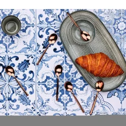 6 Petites cuillères Knut cuivrées