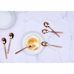 6 Petites cuillères Nils cuivrées