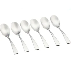 6 Petites cuillères Sven inox mat