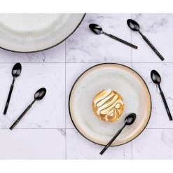 6 Petites cuillères Viggo noires